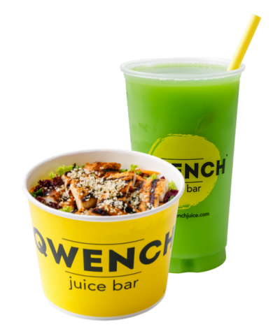 Varieties of Qwench Juice Bar